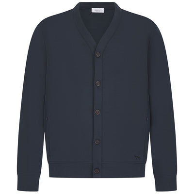 Premium Essentials Cardigan Sweat Navy - SU24
