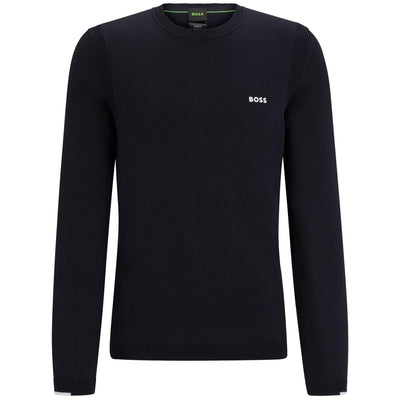 Ever Cotton Crew Neck Sweatshirt Dark Blue - 2025