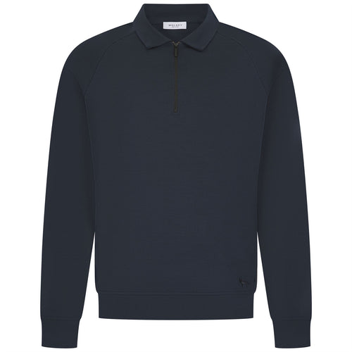 Premium Essentials Polo Sweat Navy - SU24