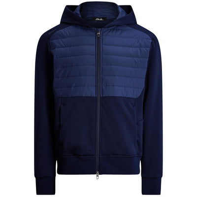 RLX Full Zip Hooded Hybrid Jacket Refined Navy - SS25