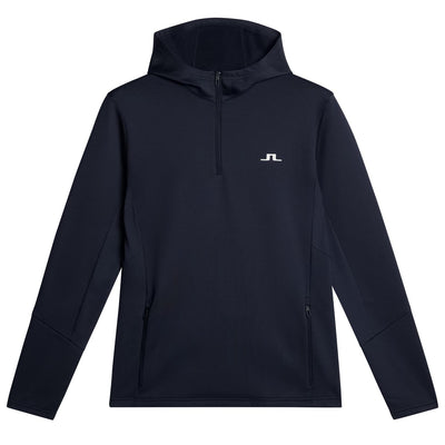 Aerial Quarter Zip Hoodie JL Navy - SS25