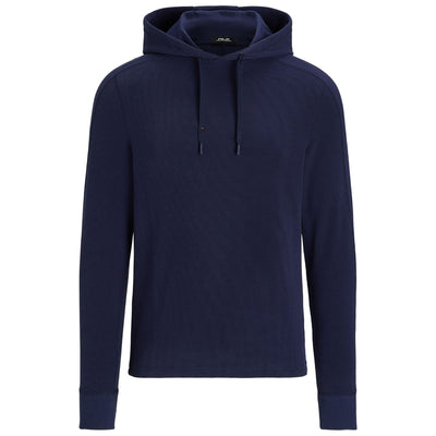 RLX Knit Hoodie Refined Navy - SS25