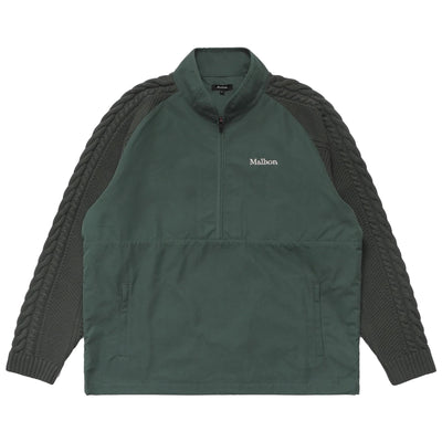 Remington Half Zip Hybrid Jacket Forest - AW24