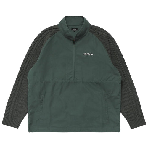 Remington Half Zip Hybrid Jacket Forest - AW24