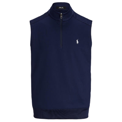 RLX Half Zip Stretch Jersey Gilet Refined Navy - SS25
