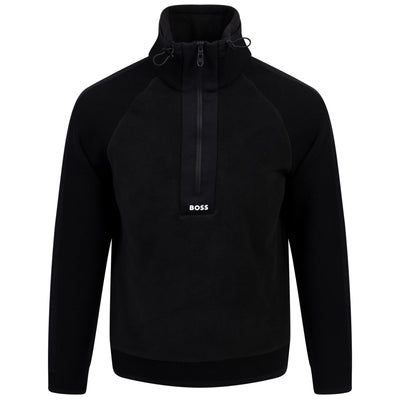 Zartic Half Zip Lightweight Jacket Black - W24